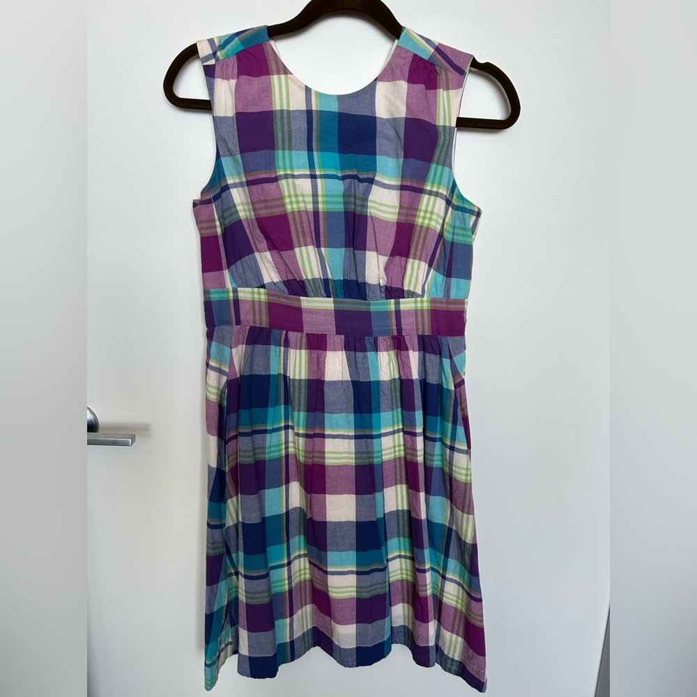 Emily and Fin Retro Plaid Dress Size S